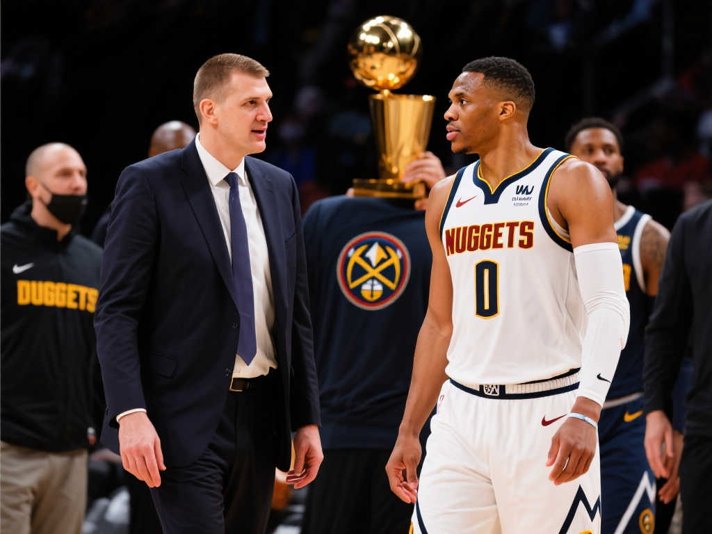 揭秘掘金内讧：马龙与约基奇关系紧张，韦少引发矛盾